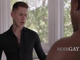 Cute twink gets flustered by bbc hunk- deangelo zak