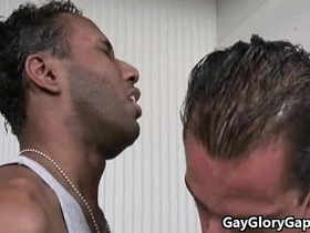 Gay interracial handjobs and dick sucking video 20