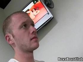 Interracial hardcore gay sex video 05