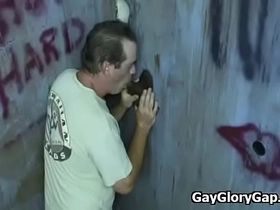 Gay interracial gloryhole and nasty handjob sex 23