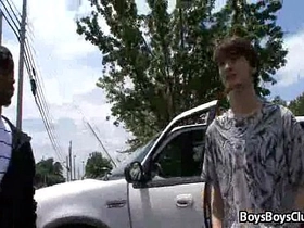Blacksonboys - black muscular gay dude gucks white twink 14