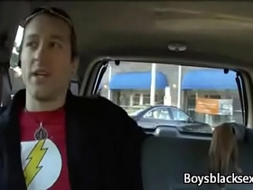 Blacks on boys - interracial nasty gay fucking video 24