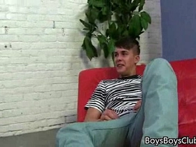 Gay interracial hardcore sex video from blacksonboys 28
